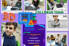 Miętowy Miłośnik Kotów Fotograficzny Kolaż - 1